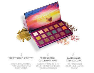  Sunset Glow Floating Eyeshadow Palette cashymart