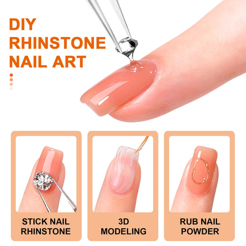  15mL Gel Nail Glue for Rhinestones and Gems cashymart