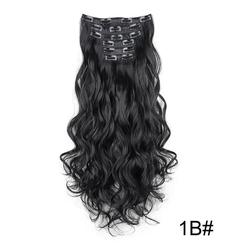  16 Clips 24 Inch Curly Hair Extensions cashymart