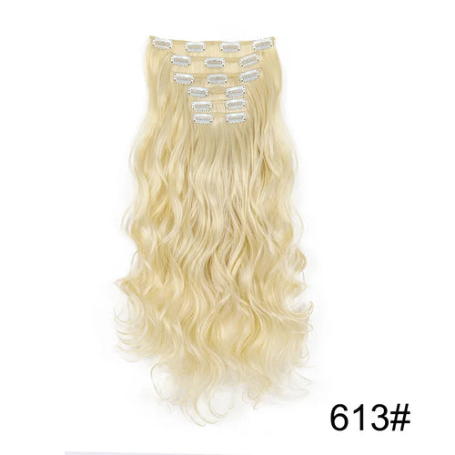  16 Clips 24 Inch Curly Hair Extensions cashymart