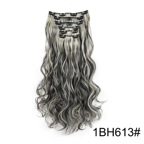  16 Clips 24 Inch Curly Hair Extensions cashymart