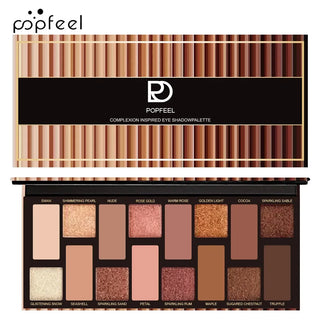  16 Color Glitter Eyeshadow Palette Waterproof cashymart
