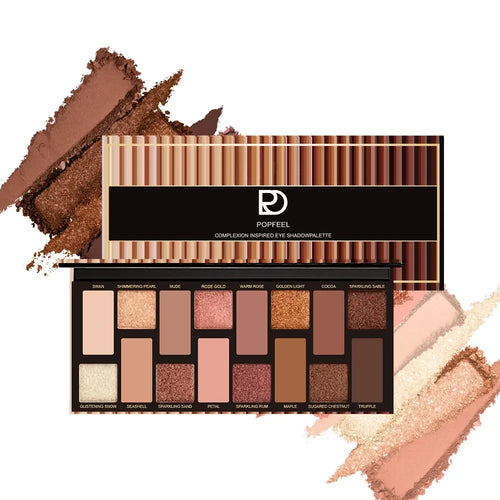  16 Color Glitter Eyeshadow Palette Waterproof cashymart