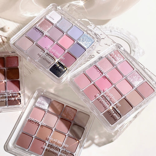  16 Color Sunset Magic Eye Shadow Tray cashymart