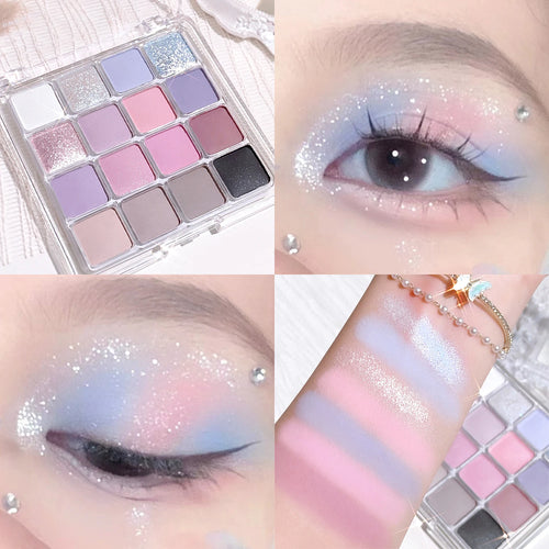 16 Color Sunset Magic Eye Shadow Tray cashymart