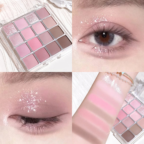  16 Color Sunset Magic Eye Shadow Tray cashymart