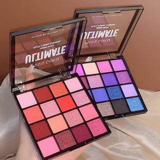  16 Colors Eyeshadow Palette Matte Glitter Shimmer cashymart