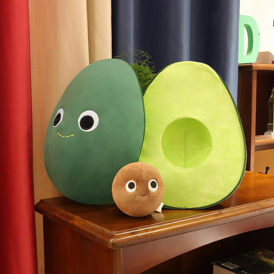  Cute Fruit Avocado Plush Toy cashymart