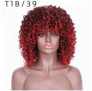  Curly Long High Temperature Wire Wig cashymart