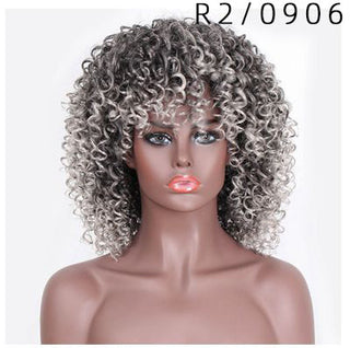  Curly Long High Temperature Wire Wig cashymart