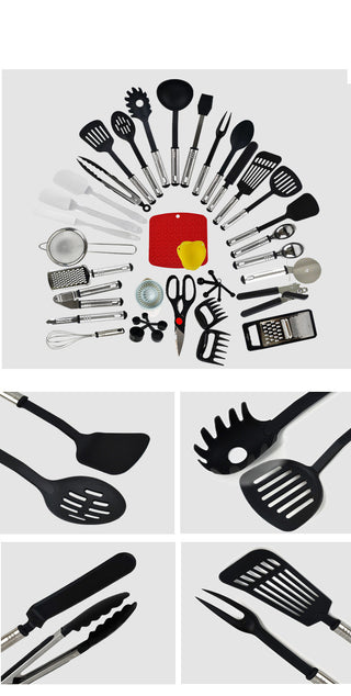  Light Luxury Nylon Kitchen Utensils Set cashymart