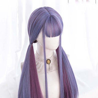  Gradient Long Straight Hair Women's Wig cashymart