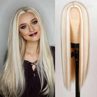  Gradient Color Long Straight Lace-Front Wig cashymart