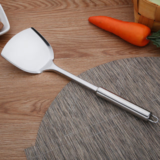  Anti-Scald Stainless Steel Kitchen Utensil Spatula cashymart