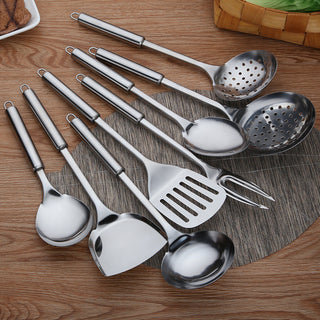  Anti-Scald Stainless Steel Kitchen Utensil Spatula cashymart