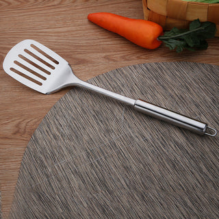  Anti-Scald Stainless Steel Kitchen Utensil Spatula cashymart