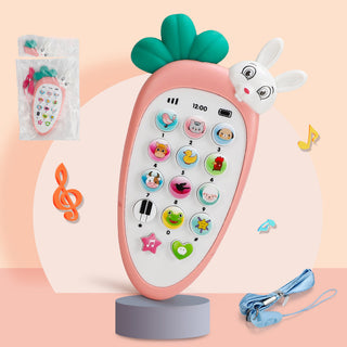  Baby Musical Educational Pretend Play Toy Phone - Multi-function Interactive Cell Phone Toy for Toddlers cashymart