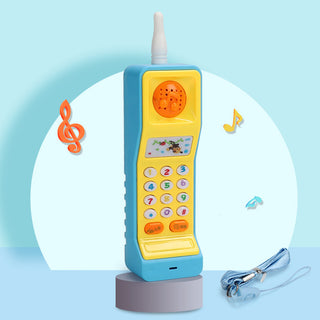  Baby Musical Educational Pretend Play Toy Phone - Multi-function Interactive Cell Phone Toy for Toddlers cashymart