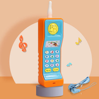  Baby Musical Educational Pretend Play Toy Phone - Multi-function Interactive Cell Phone Toy for Toddlers cashymart