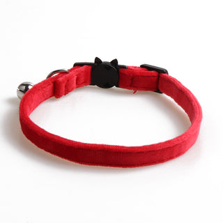  Bowknot Velvet Pet Collars for Dogs cashymart