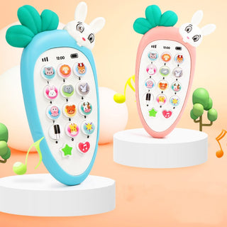  Baby Musical Educational Pretend Play Toy Phone - Multi-function Interactive Cell Phone Toy for Toddlers cashymart