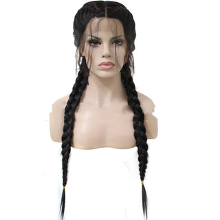  Black Front Lace Wig cashymart