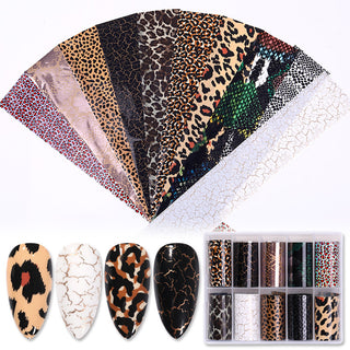  Nail Sticker Snake Paper Starry Sky cashymart