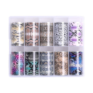  Nail Sticker Snake Paper Starry Sky cashymart