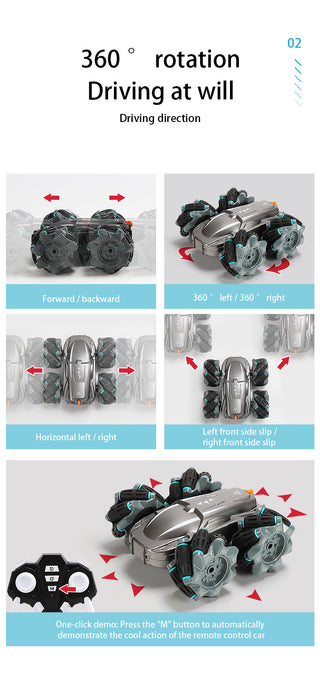  Stunt Double-sided Remote Control Car cashymart