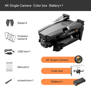  Mini UAV Dual-Lens Quadcopter cashymart