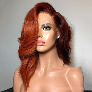  Brown Wavy Synthetic Wig cashymart