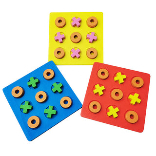  Wooden Tic Tac Toe Children's Educational Toy cashymart