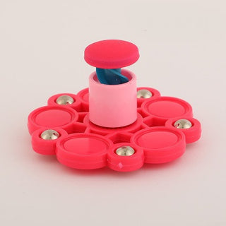  Interactive Hand Press Rotating Educational Toy for Juveniles cashymart