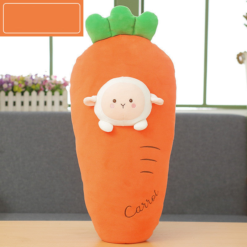  Cute Banana Pillow Carrot Doll Fruit Plush Toy cashymart