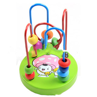  Wooden Mini Round Beads Educational Toy for Children cashymart