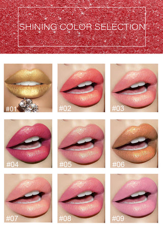  Gilt Temperature Changing Metallic Lipstick cashymart