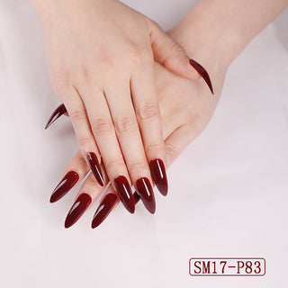  Long Pointed False Nails cashymart