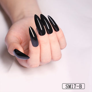  Long Pointed False Nails cashymart