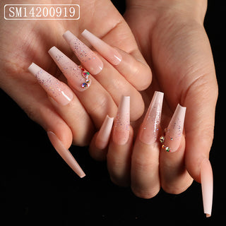  Trapezoidal coffin fake nails cashymart