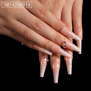  Trapezoidal coffin fake nails cashymart