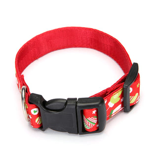  Polka Dot Polyester Dog Collar cashymart