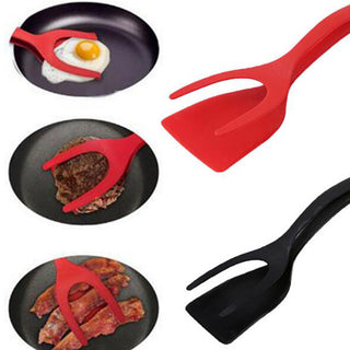  Ultimate 2-In-1 Grip and Flip Silicone Spatula Tongs cashymart