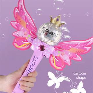  Fairy Princess Magic Wand Bubble Machine cashymart