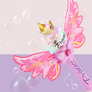  Fairy Princess Magic Wand Bubble Machine cashymart