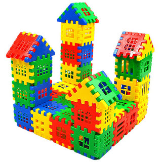  House Building Blocks, Educational Toy Set cashymart