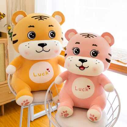  Adorable Lucky Tiger Plush Pillow cashymart