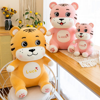  Adorable Lucky Tiger Plush Pillow cashymart