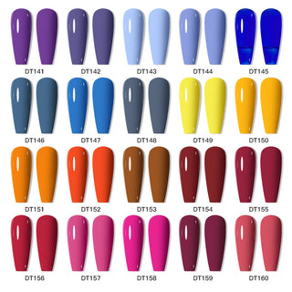  20-Color Dark Gel Polish Set cashymart