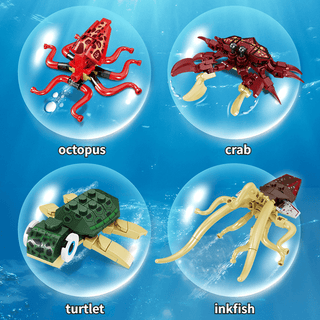  Underwater Adventure Building Blocks Set cashymart