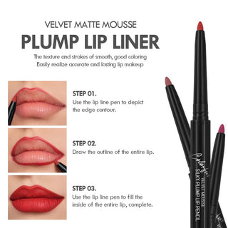  Lip Crush Waterproof Matte Lipliner cashymart